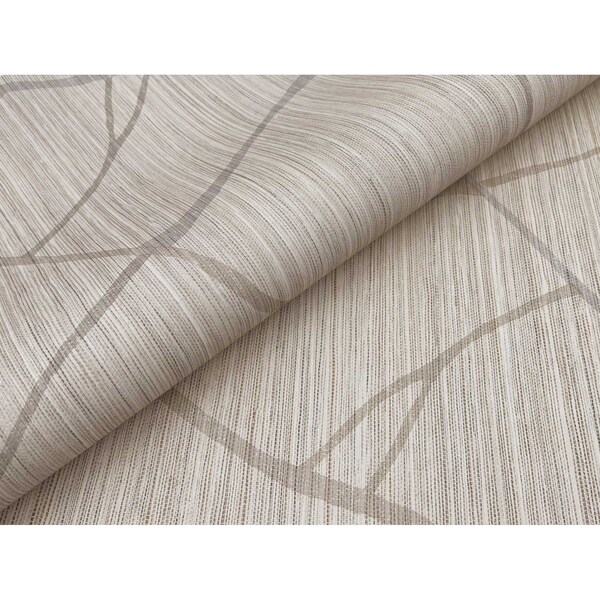 York Wallcoverings Raska Taupe Wallpaper - AG2082
