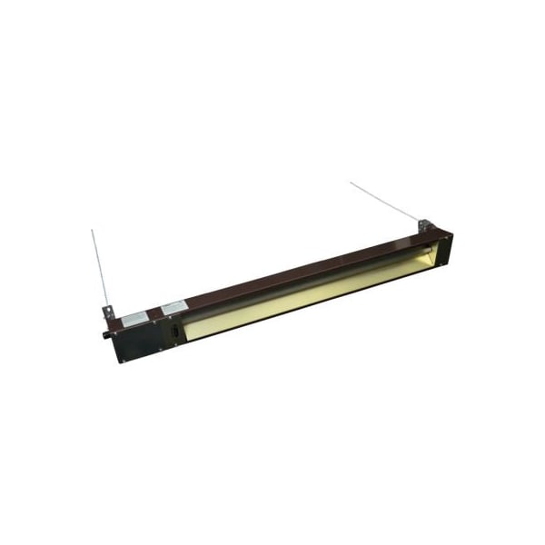 Tpi TPI Infrared Spot Heater For Indoor/Outdoor Use, 3000W, 277V, 5-3/8"W x 6-1/2"H, Brown - OCH57277VE