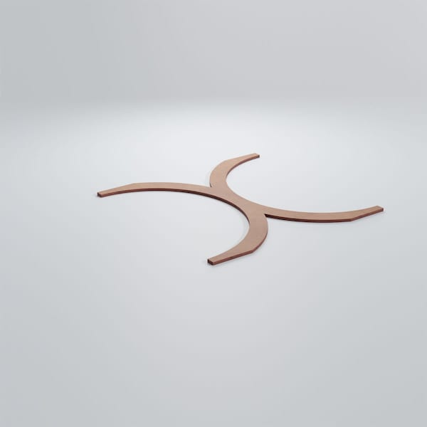 Ekena Millwork Large Beacon Decorative Fretwork Wood Wall Panels, Wood (Paint Grade), 23 3/8"W x 23 3/8"H x 3/8"T - WALW24X24X0375BEAMF