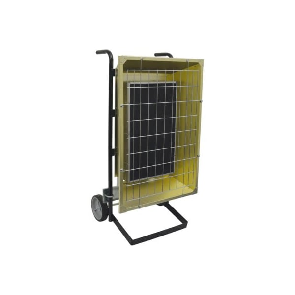 Tpi FostoriaÂ TPI Portable Infrared Heater, 4.30kW, 240V, 14-1/2"W x 37-1/2"H x 20"D - FSP43243