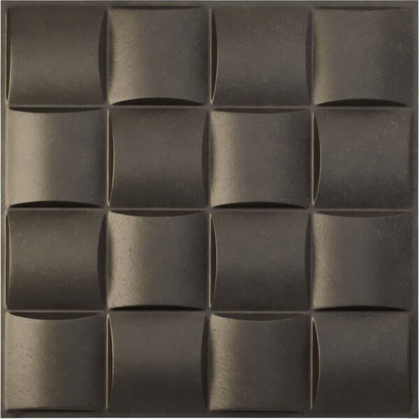 Ekena Millwork 19 5/8in. W x 19 5/8in. H Baile EnduraWall Decorative 3D Wall Panel, Total 32.04 Sq. Ft., 12PK - WP20X20BADST-CASE-12