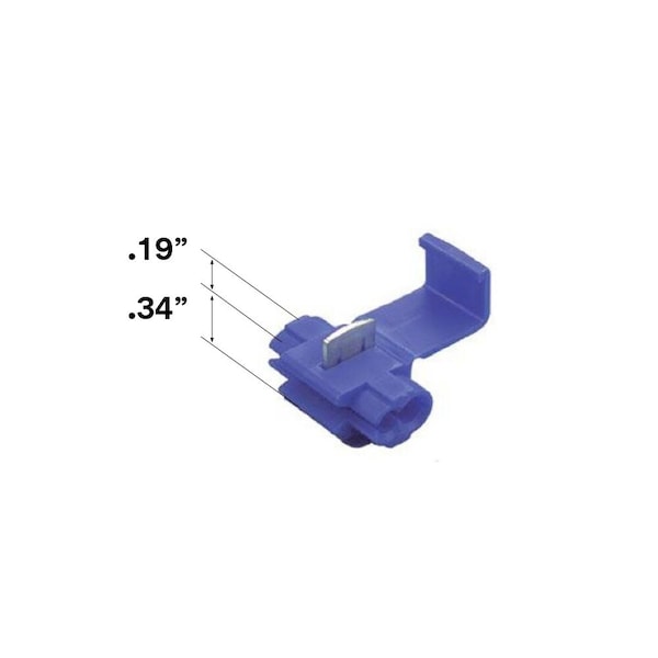 Conector de Desplazamiento 3M, 18-14 AWG, Paquete con 100 piezas - Caja 560B
