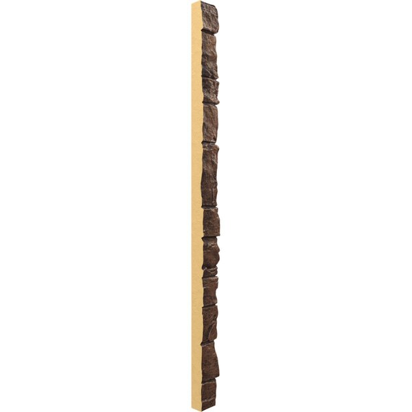 Ekena Millwork Universal Outside Corner for StoneWall Faux Stone Siding Panels - PNUOC03X48SQ