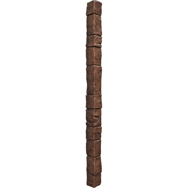 Ekena Millwork Universal Outside Corner for StoneWall Faux Stone Siding Panels - PNUOC03X48SQ