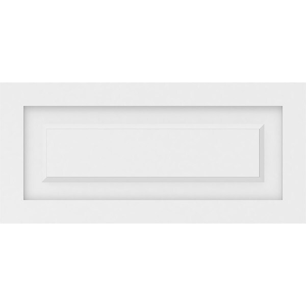 Ekena Millwork Harrison Raised Panel Decorative Wall Panel, 26"W x 12"H x 5/8"P - WALP26X12X062HAR