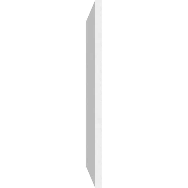 Ekena Millwork Harrison Raised Panel Decorative Wall Panel, 40"W x 18"H x 5/8"P - WALP40X18X062HAR