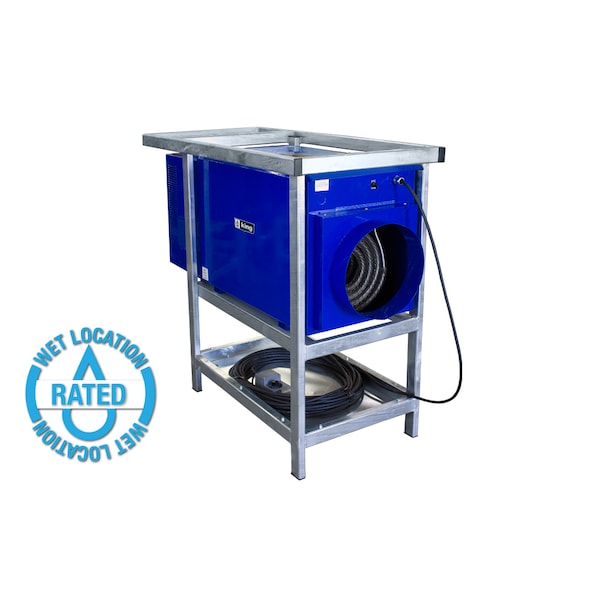 King Electric Pckf Portable Outdoor Rated  Unit Heater 10Kw 240V 1-Ph - PCKF2410-1