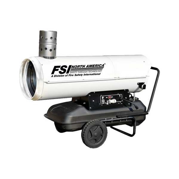Fsi Oil Indirect Fired Air Heater, 160400 BtuH, 120VAC - F-HVF2101