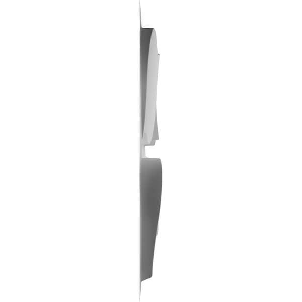 Ekena Millwork 19 5/8in. W x 19 5/8in. H Clover EnduraWall Decor 3D Wall Panel Covers, Total 32.1 Sq. Ft., 12PK - WP20X20CVWH-CASE-12