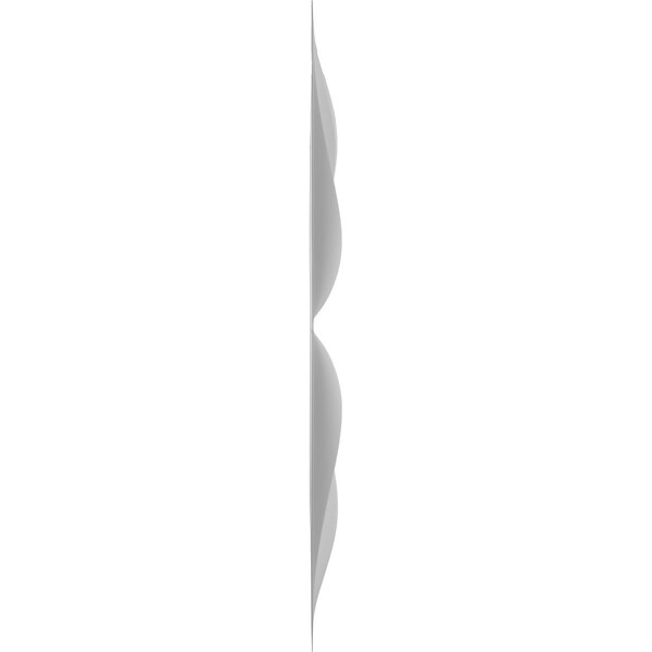 Ekena Millwork 11 7/8in. W x 11 7/8in. H Helene EnduraWall Decor 3D Wall Panel Covers, Total 11.75 Sq. Ft., 12PK - WP12X12HEWH-CASE-12
