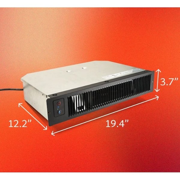Heatstorm 1500 Watt Electric Kick Space Heater with WIFI - HS-1500-KP