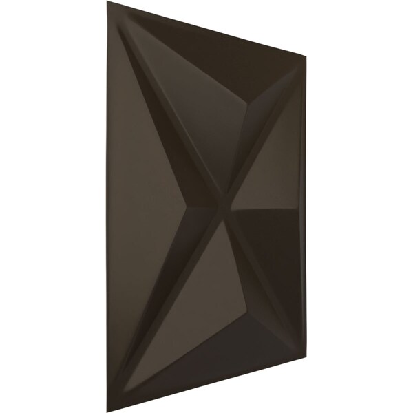 Ekena Millwork 11 7/8in. W x 11 7/8in. H Kent EnduraWall Decorative 3D Wall Panel Covers 0.98 Sq. Ft. - WP12X12KECDB