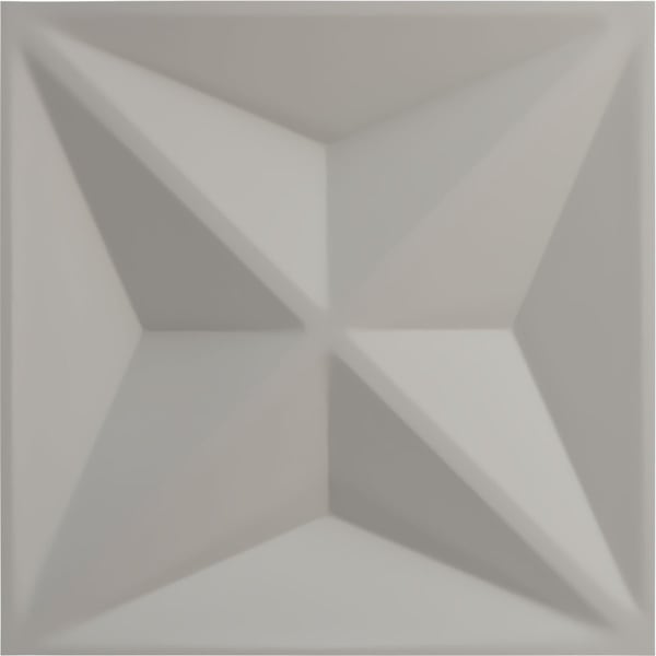 Ekena Millwork 11 7/8in. W x 11 7/8in. H Kent EnduraWall Decorative 3D Wall Panel Covers 0.98 Sq. Ft. - WP12X12KECDB
