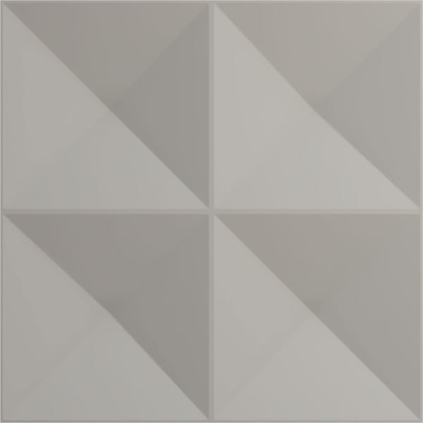 Ekena Millwork 11 7/8in. W x 11 7/8in. H Tirana EnduraWall Decorative 3D Wall Panel Covers 0.98 Sq. Ft. - WP12X12TIDVG