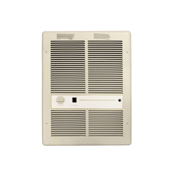 Tpi TPI Fan Forced Wall Heater With Summer Fan Switch - 4800W 240V Ivory - H3317T2SRP