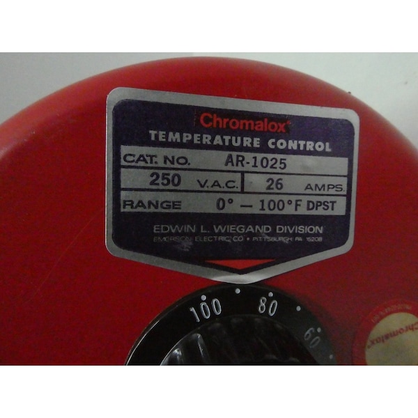 Chromalox Screw Plug 3600W 480V-Ac Immersion Heater - ARMTO-3605WT1
