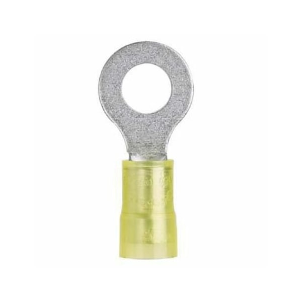 Terminal de Anillo de Nylon 12-10 AWG para Perno de 1/4" PK50 - PN10-14R-L