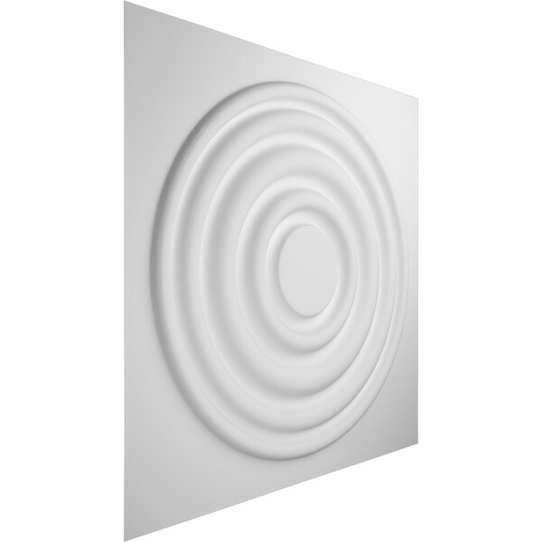Ekena Millwork 19 5/8in. W x 19 5/8in. H Wade EnduraWall Decorative 3D Wall Panel Covers, Total 26.75 Sq. Ft., 10PK - WP20X20WDWH-CASE-10