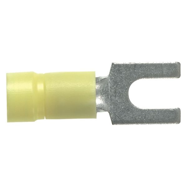 Terminal de horquilla de vinilo Panduit 14-10 AWG, espiga #10, paquete de 50 - PV10-10F-L