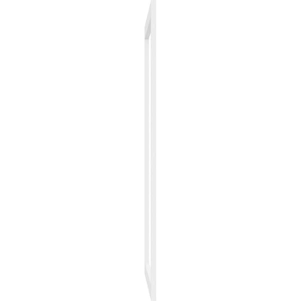Ekena Millwork Prescott Decorative Wall Panel (Two-Piece), 30"W x 30"H x 3/8"P - WALP30X30X037PRE