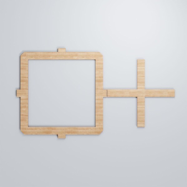 Ekena Millwork Large Carlisle Decorative Fretwork Wood Wall Panels, Alder, 40 7/8"W x 23 3/8"H x 3/8"T - WALW24X24X0375CARAL