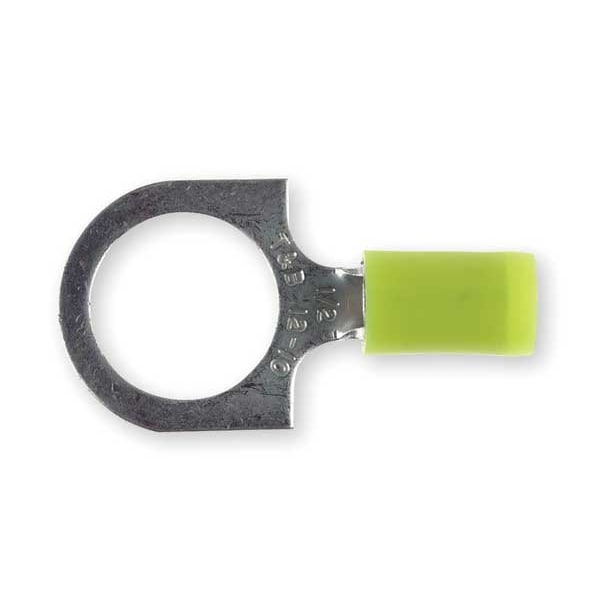 Terminal de Anillo de Nylon Sta-Kon 12-10 AWG con Estudio de 1/2" Paquete de 50 - RC10-12
