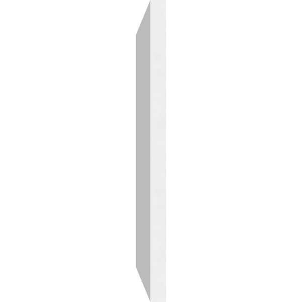 Ekena Millwork Harrison Raised Panel Decorative Wall Panel, 32"W x 12"H x 5/8"P - WALP32X12X062HAR
