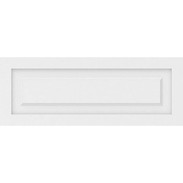 Ekena Millwork Harrison Raised Panel Decorative Wall Panel, 32"W x 12"H x 5/8"P - WALP32X12X062HAR