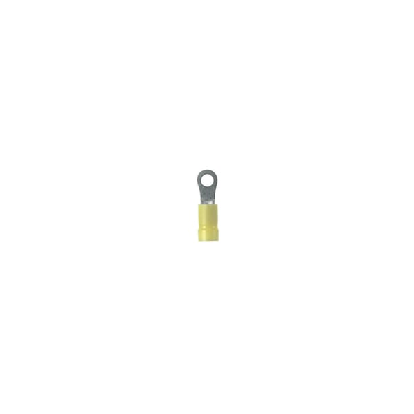 Terminal de anillo de vinilo para cable de 12-10 AWG, con perno #10, paquete de 500 piezas - PV10-10R-D