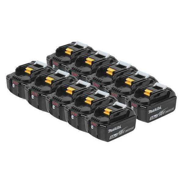 Makita 18V LXT® 5.0Ah Battery, 10/pk - BL1850B-10