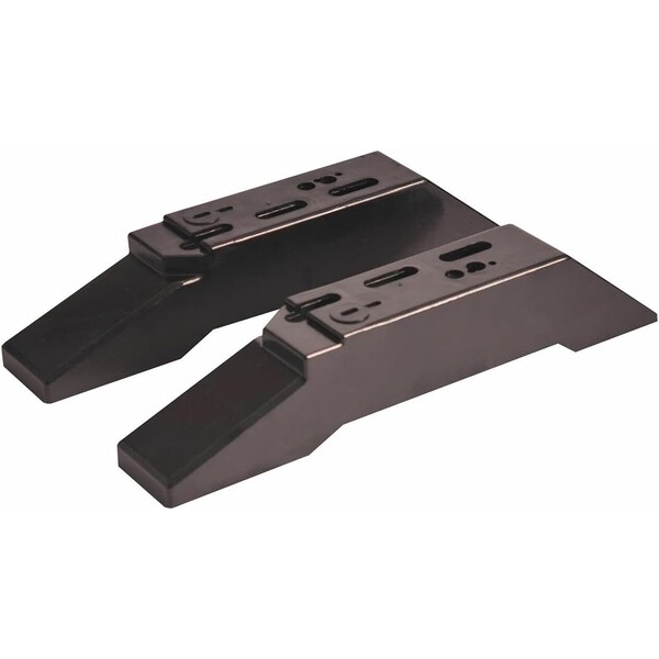Generic Base Feet For MG Style Gas Space Heaters 10,000 BTU and Below, Black Finish - BF0910B-BK