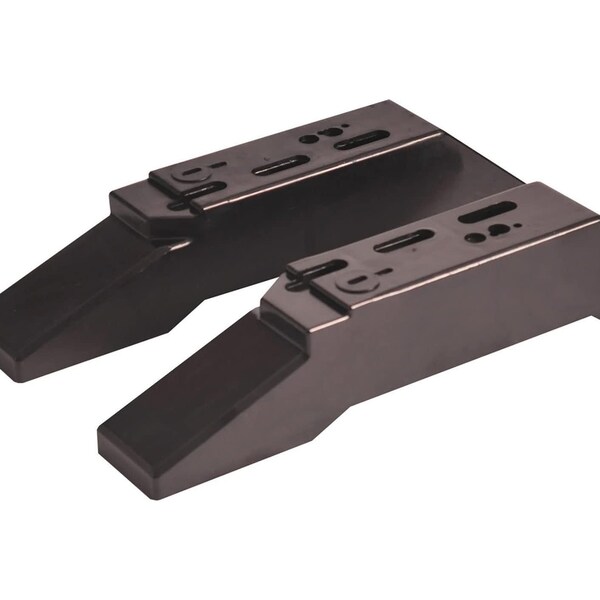 Generic Base Feet For MG Style Gas Space Heaters 10,000 BTU and Below, Black Finish - BF0910B-BK