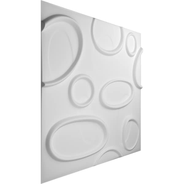 Ekena Millwork 19 5/8in. W x 19 5/8in. H Felix EnduraWall Decor 3D Wall Panel Covers, Total 26.75 Sq. Ft., 10PK - WP20X20FEWH-CASE-10