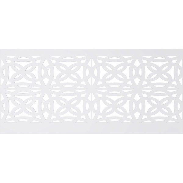 Ekena Millwork 44"H x 94 1/2"W Baytown PVC Wainscot Paneling Kit - WPK44X94BYT