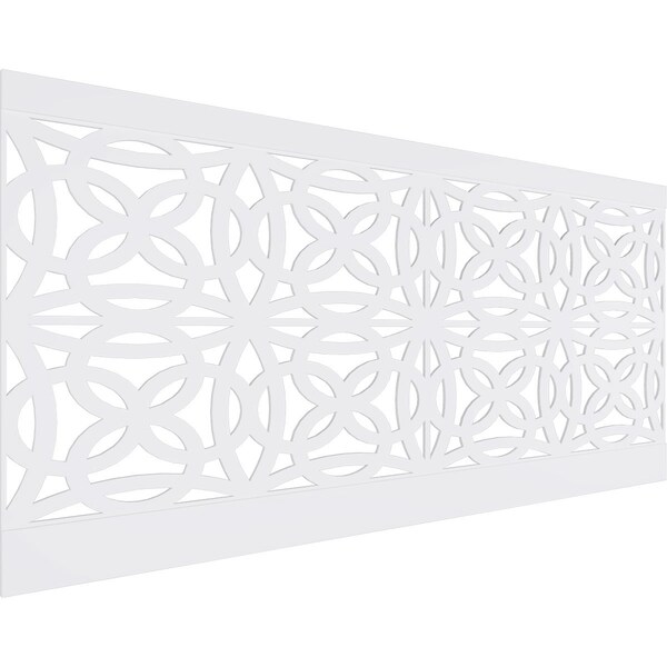 Ekena Millwork 44"H x 94 1/2"W Baytown PVC Wainscot Paneling Kit - WPK44X94BYT