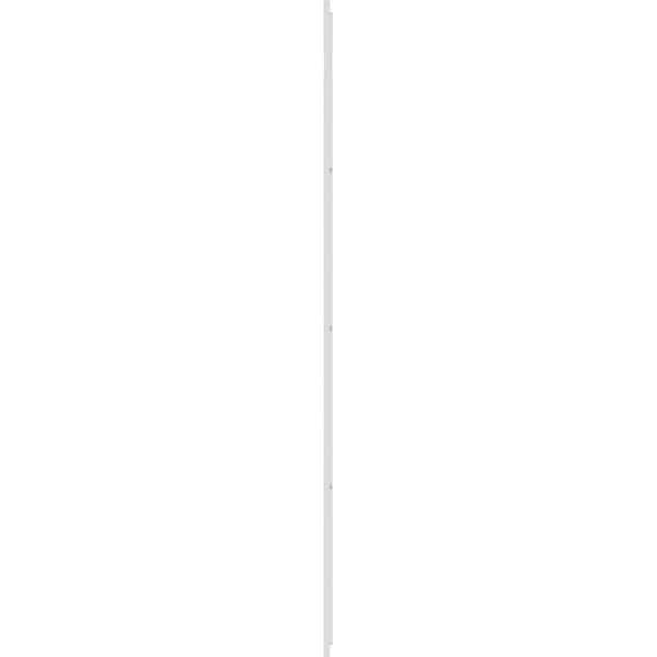 Ekena Millwork Set of Four Panels for 94 1/2"W x 28 1/4"H Checkerboard Fretwork Wainscot Wall Paneling - WPKP14X01X47CBD
