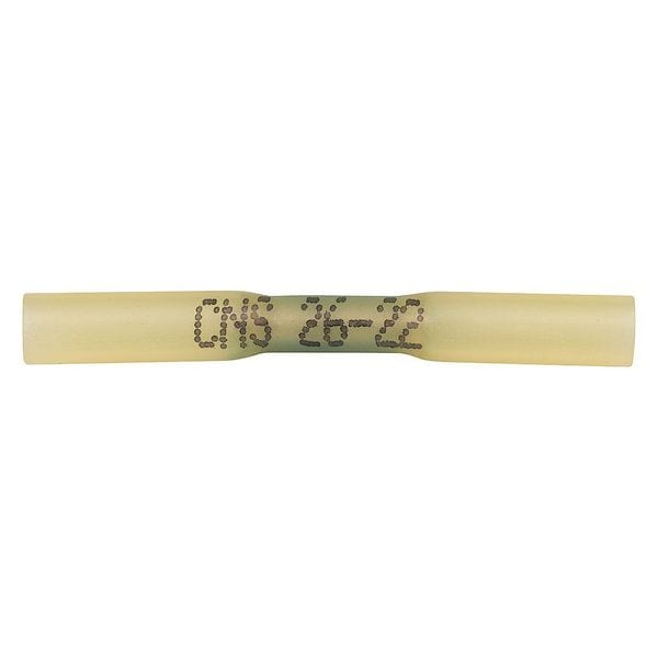 Conector de empalme en derivación Velvac, 26-22 AWG, Amarillo, Paquete de 10 - 055067-10