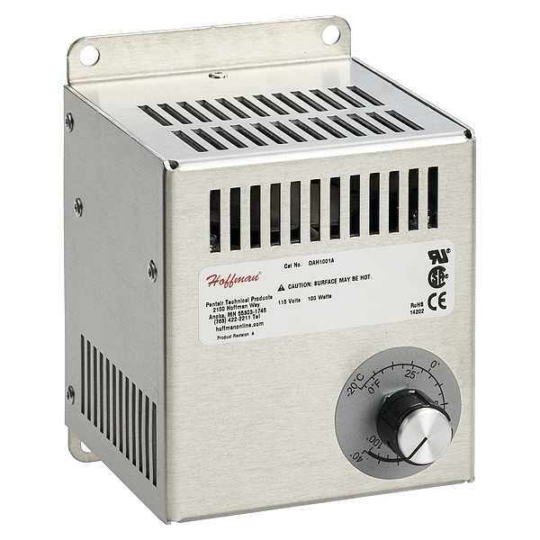 Nvent Hoffman Fan Forced Enclosure Heater, 100W, 120V - DAH1001A