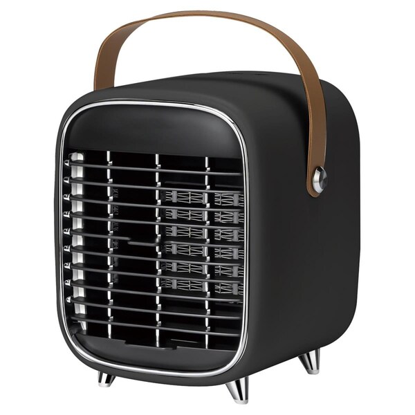 Zummy Portable Desk and Countertop Heater - ZTBF9170SL-BK