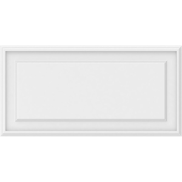 Ekena Millwork Legacy Raised Panel Decorative Wall Panel, 32"W x 16"H x 5/8"P - WALP32X16X062LEG