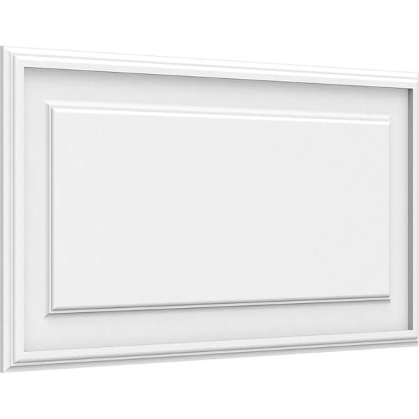 Ekena Millwork Legacy Raised Panel Decorative Wall Panel, 32"W x 16"H x 5/8"P - WALP32X16X062LEG
