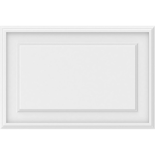 Ekena Millwork Legacy Raised Panel Decorative Wall Panel, 24"W x 16"H x 5/8"P - WALP24X16X062LEG