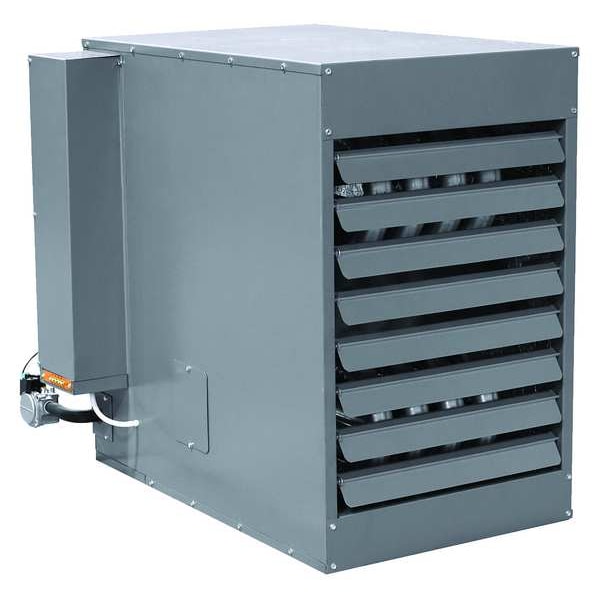 Dayton Gas Unit Heater, NG, 125,000, 2,200 cfm, Direct, Propeller, 1/2 in - 55FG67