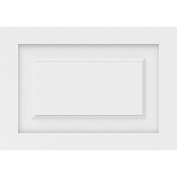 Ekena Millwork Harrison Raised Panel Decorative Wall Panel, 20"W x 14"H x 5/8"P - WALP20X14X062HAR