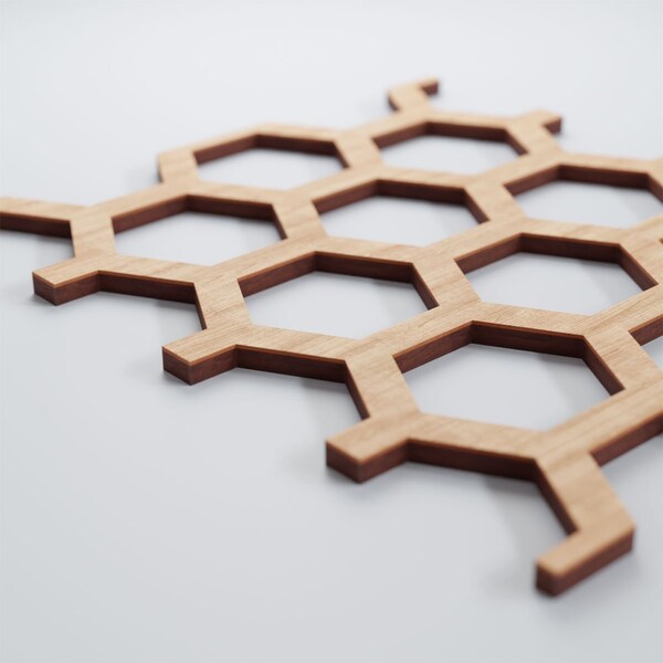 Ekena Millwork Small Westmore Decorative Fretwork Wood Wall Panels, Alder, 7 1/2"W x 11 3/8"H x 3/8"T - WALW12X12X0375WSTAL