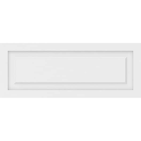 Ekena Millwork Harrison Raised Panel Decorative Wall Panel, 36"W x 14"H x 5/8"P - WALP36X14X062HAR