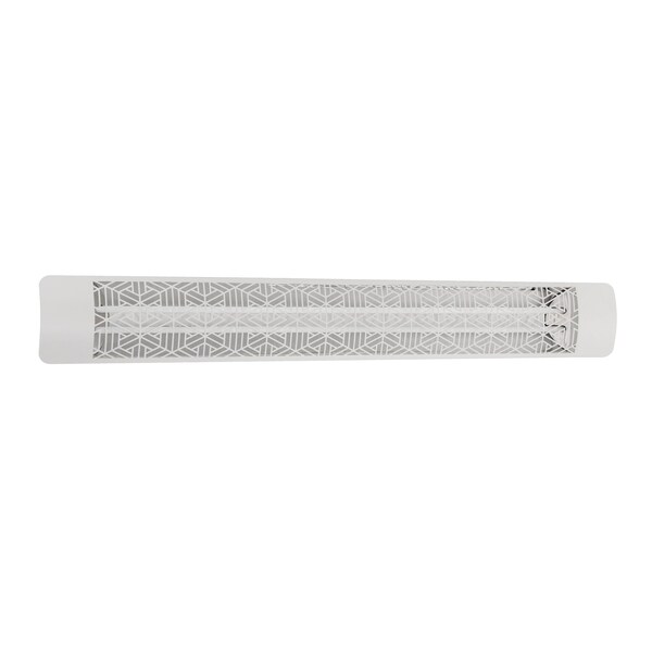 Eurofase 304 SS 61in Single Element 3000W 277V Heater, White, Mason Decor Plate - EF30277W3