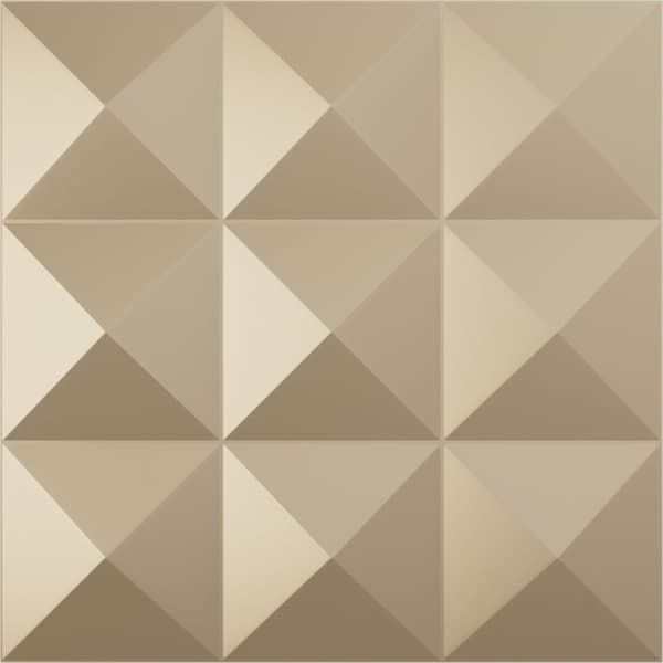Ekena Millwork 19 5/8in. W x 19 5/8in. H Benson EnduraWall Decorative 3D Wall Panel Covers 2.67 Sq. Ft. - WP20X20BEECE