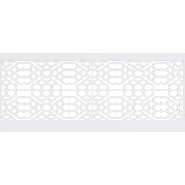 Ekena Millwork 40"H x 94 1/2"W Harlingen PVC Wainscot Paneling Kit - WPK40X94GLN