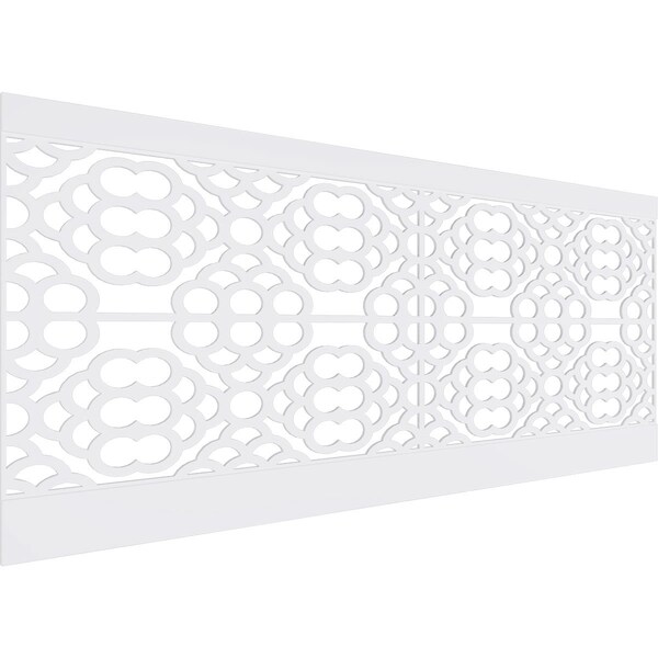 Ekena Millwork 40"H x 94 1/2"W Harlingen PVC Wainscot Paneling Kit - WPK40X94GLN